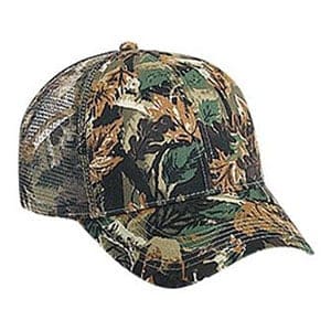 Six panel cotton twill camouflage cap (105-751)
