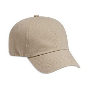 Six panel deluxe washed cotton twill cap (18-692)